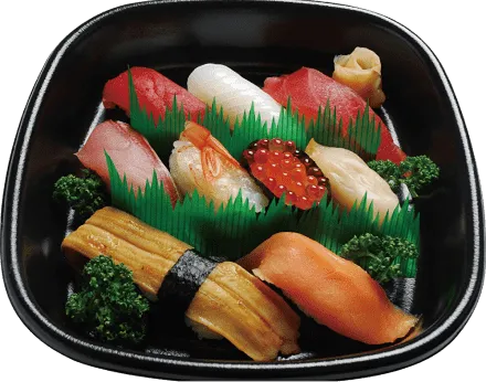 33. 特上にぎり1人前